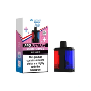 Hayati Pro Ultra Plus 25K Blue Razz GB Refill Pods