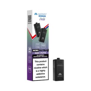 Hayati Mini Ultra 1500 Blueberry Raspberry Menthol Refill Pods