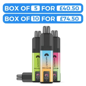 Hayati Pro Max+ Pre-Filled Pod Kit (Pack of 5)