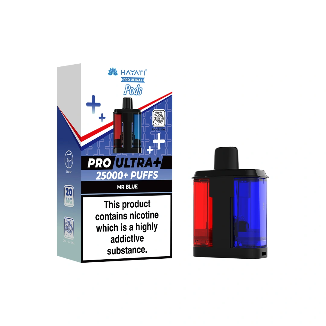Hayati Pro Ultra Plus 25K Mr Blue Refill Pods