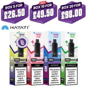Hayati Pro Max Plus 6000 Pods