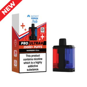 Hayati Pro Ultra Plus 25K Raspberry Cola Refill Pods