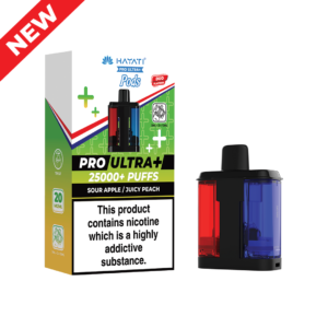 Hayati Pro Ultra Plus 25K Sour Apple & Juicy Peach Refill Pods