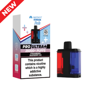 Hayati Pro Ultra Plus 25K Strawberry Raspberry Ice Refill Pods