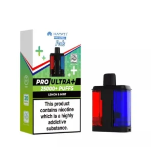 Hayati Pro Ultra Plus 25K Lemon & Mint Refill Pods