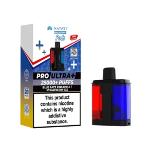 Hayati Pro Ultra Plus 25K Blue Razz Pineapple & Strawberry Ice Refill Pods