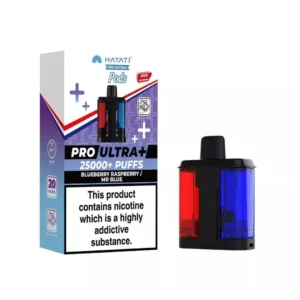 Hayati Pro Ultra Plus 25K Blueberry Raspberry & Mr Blue Refill Pods