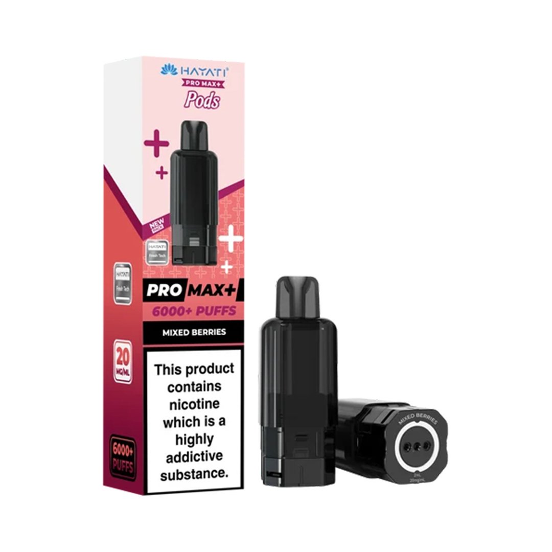 Hayati Pro Max Plus Mixed Berries 6000 Refill Pods