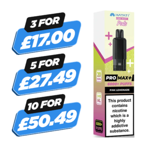 Hayati Pro Max Plus Pink Lemonade 6000 Refill Pods