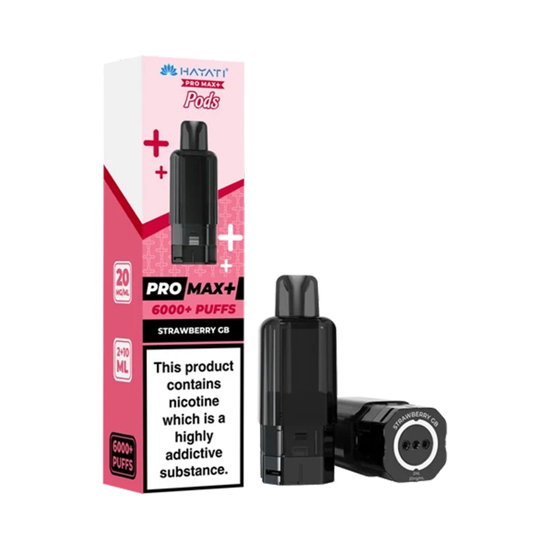 Hayati Pro Max Plus Strawberry GB 6000 Refill Pods