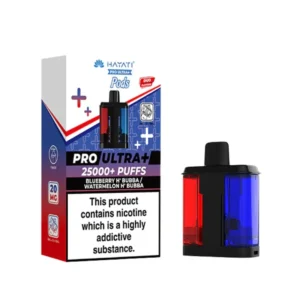 Hayati Pro Ultra Plus 25K Blueberry H'Bubba / Watermelon Hubba Bubba Refill Pods