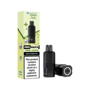 Hayati Pro Max Plus Peach Green Tea 6000 Refill Pods