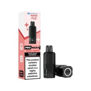 Hayati Pro Max Plus White Peach Raspberry 6000 Refill Pods